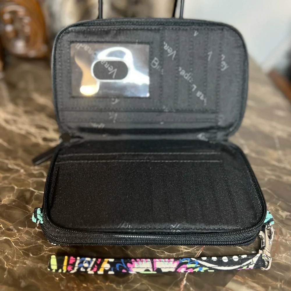 Vera Bradley “Bandana Swirl” All In One Wristlet Wallet